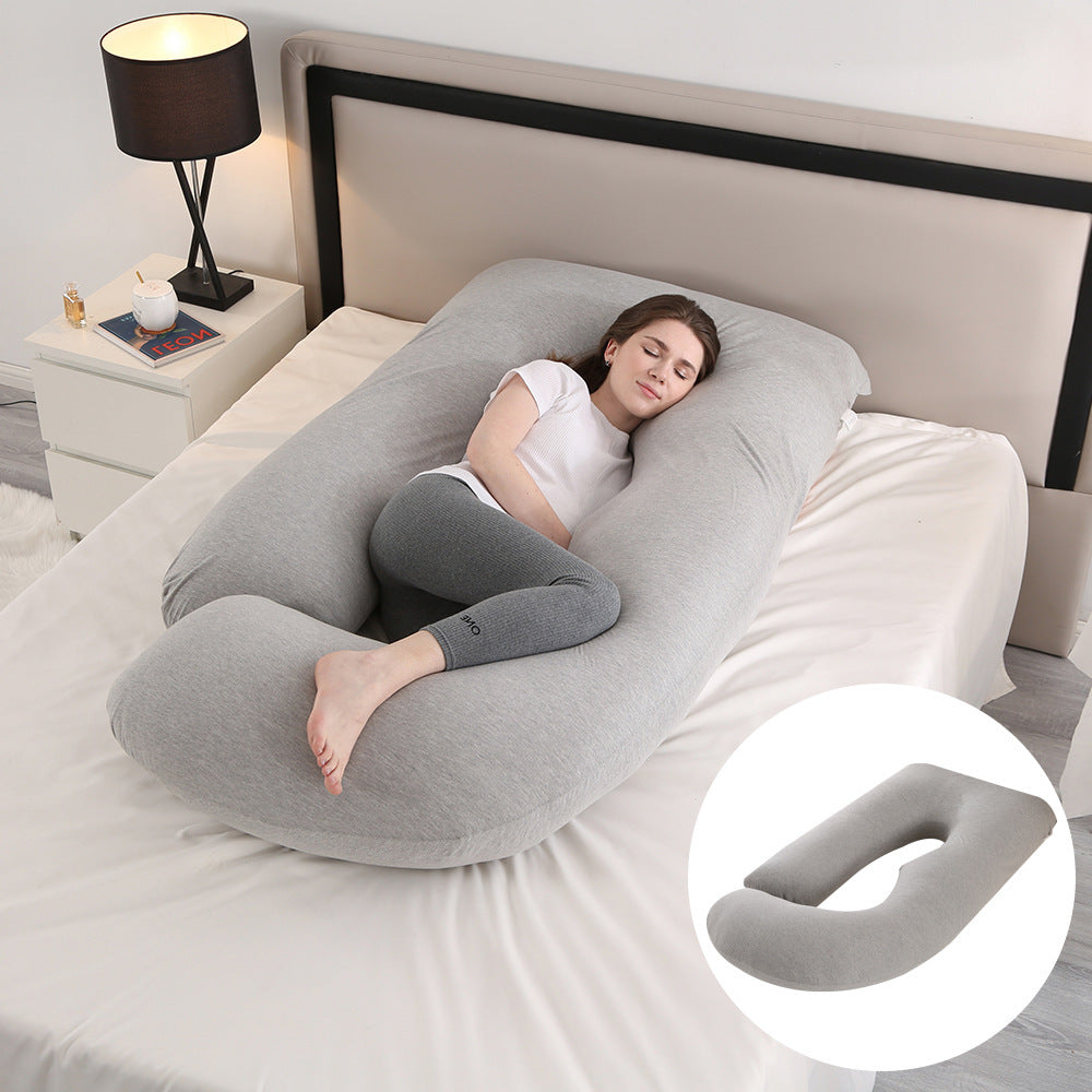 Maternity Pillow Waist Support Side Sleeping Slope Pillow J-type
