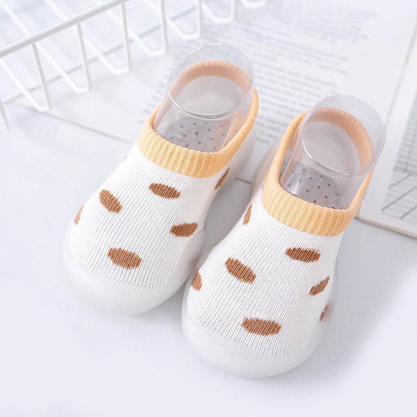 Mesh Breathable Stripes Soft Bottom Floor Shoes Infant Indoor Toddler