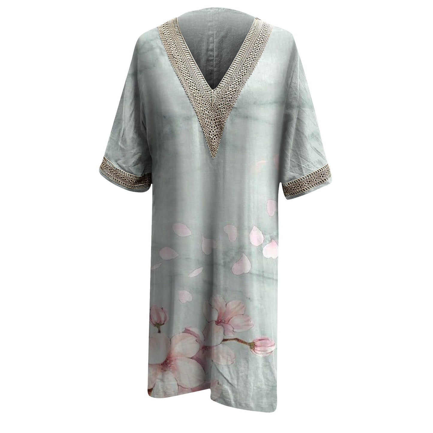Women's Half Sleeve Dress Spring And Summer New Casual