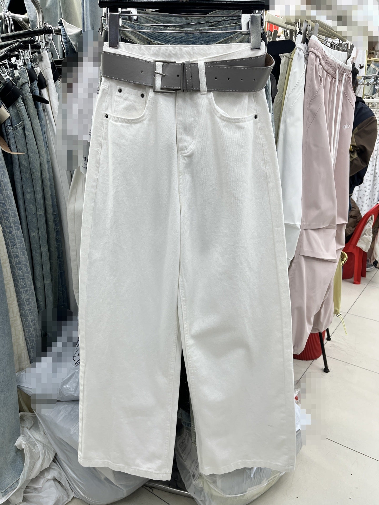High Waist Wide Leg Jeans Slimming And Straight