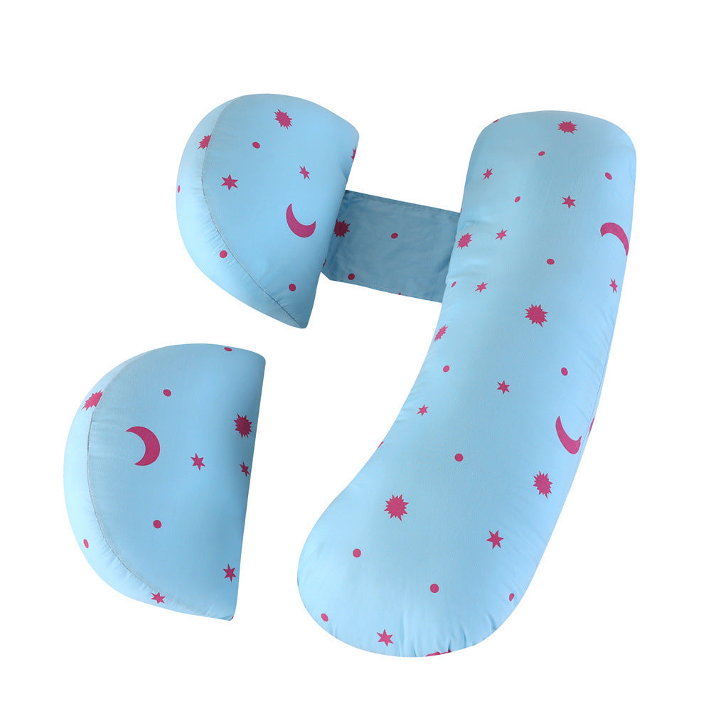 Maternity Pillow Waist Support Pillow Multi-functional U-shape Pillow Pregnancy Belly Support Pillow Nursing Cushion