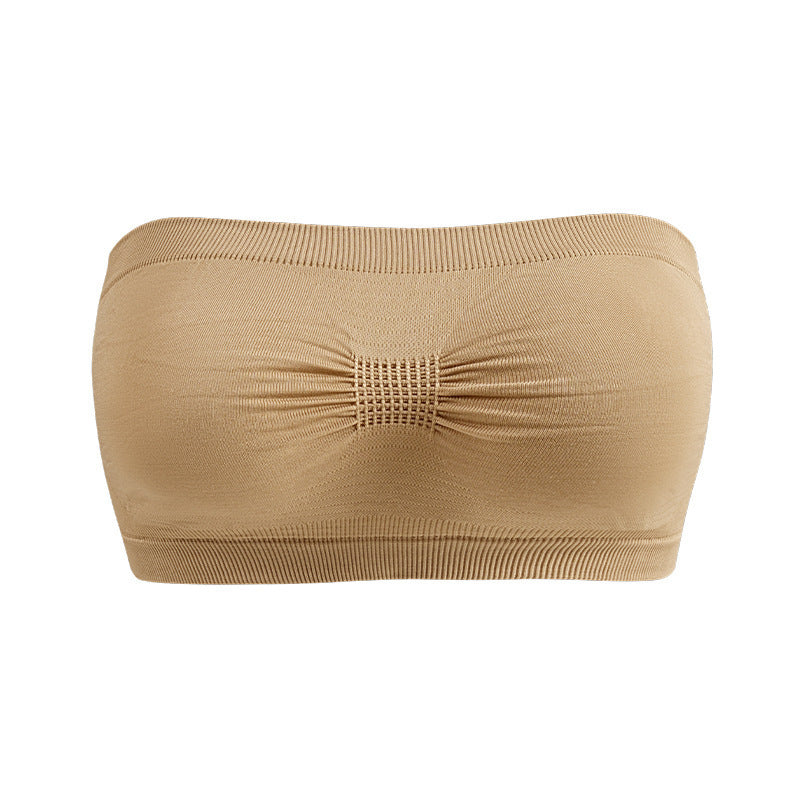 Tube Top Strapless Underwear Women's Breathable Strapless Bra And Undershirt - BabynBeauty