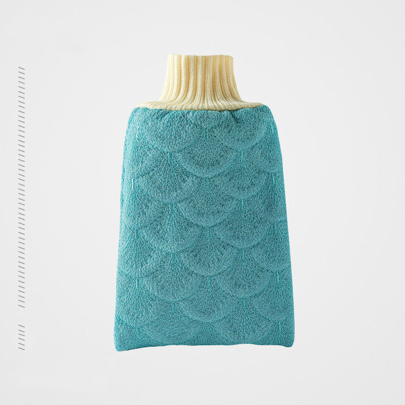 Long silicone bath towel bath rub back massage