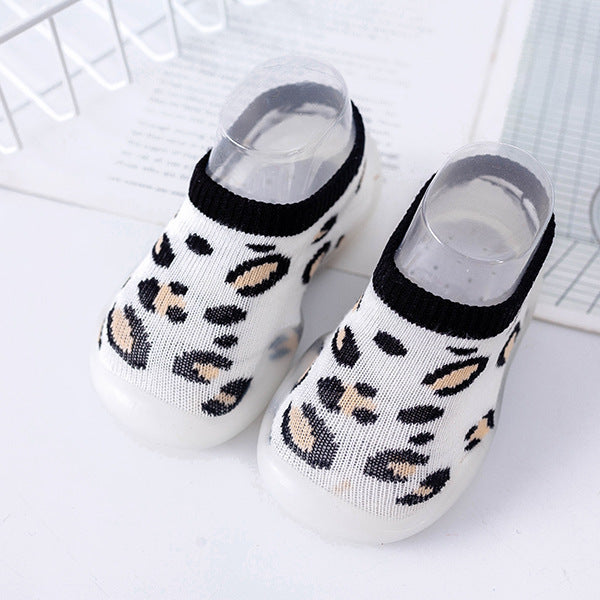 Mesh Breathable Stripes Soft Bottom Floor Shoes Infant Indoor Toddler