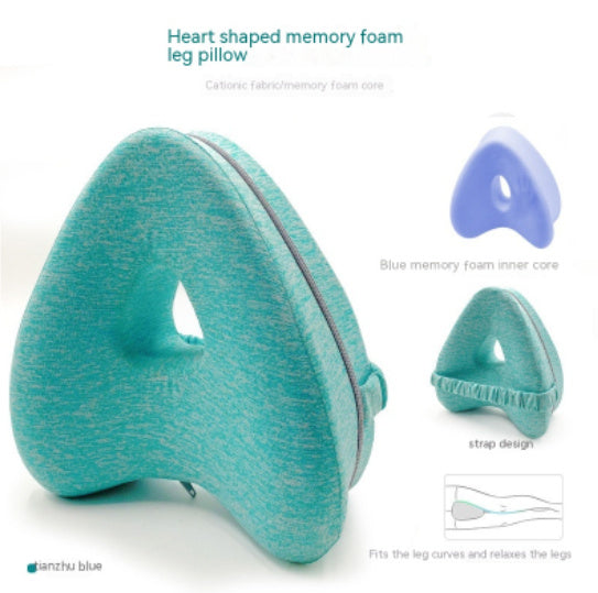 Heart-shaped Memory Foam Leg Pillow Contour Legacy Leg Pillow