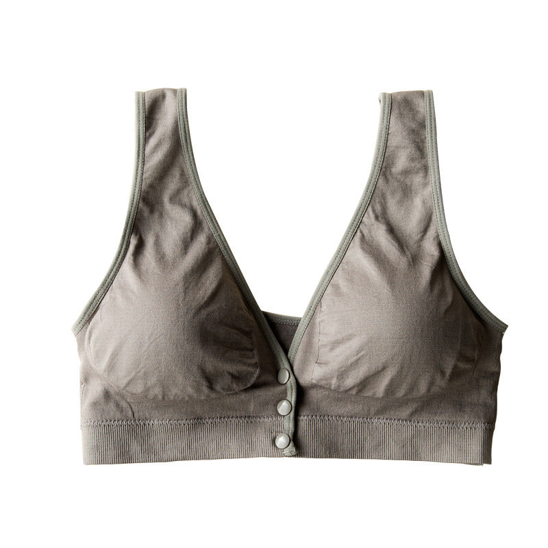 Nursing Bra Front Closure Breastfeeding Push Up Maternity Underwear - BabynBeauty