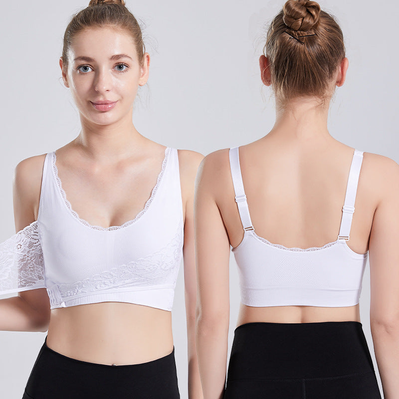 Cross Side Buckle Lace Sports Underwear Adjustment Without Steel Ring - BabynBeauty