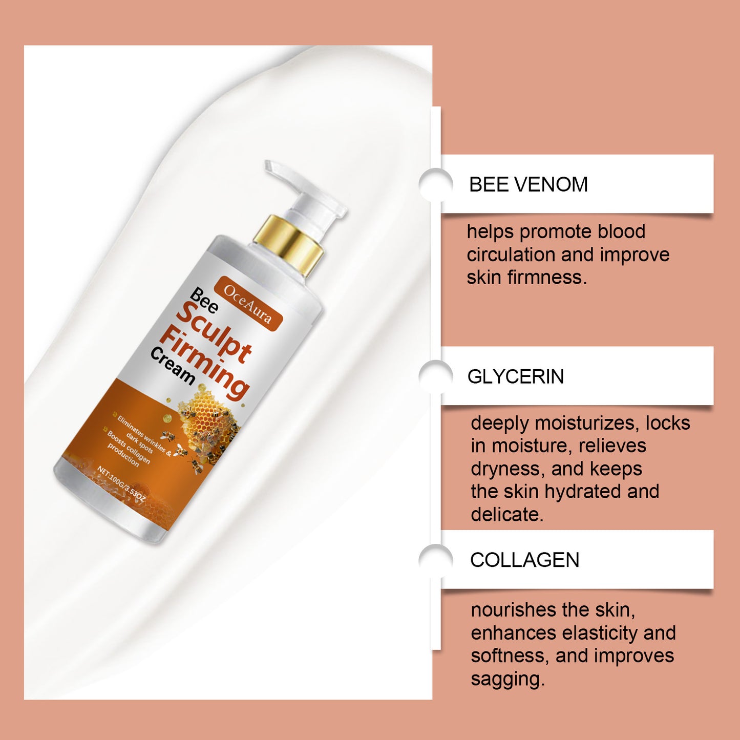 Compact Moisturizer Improve Elasticity