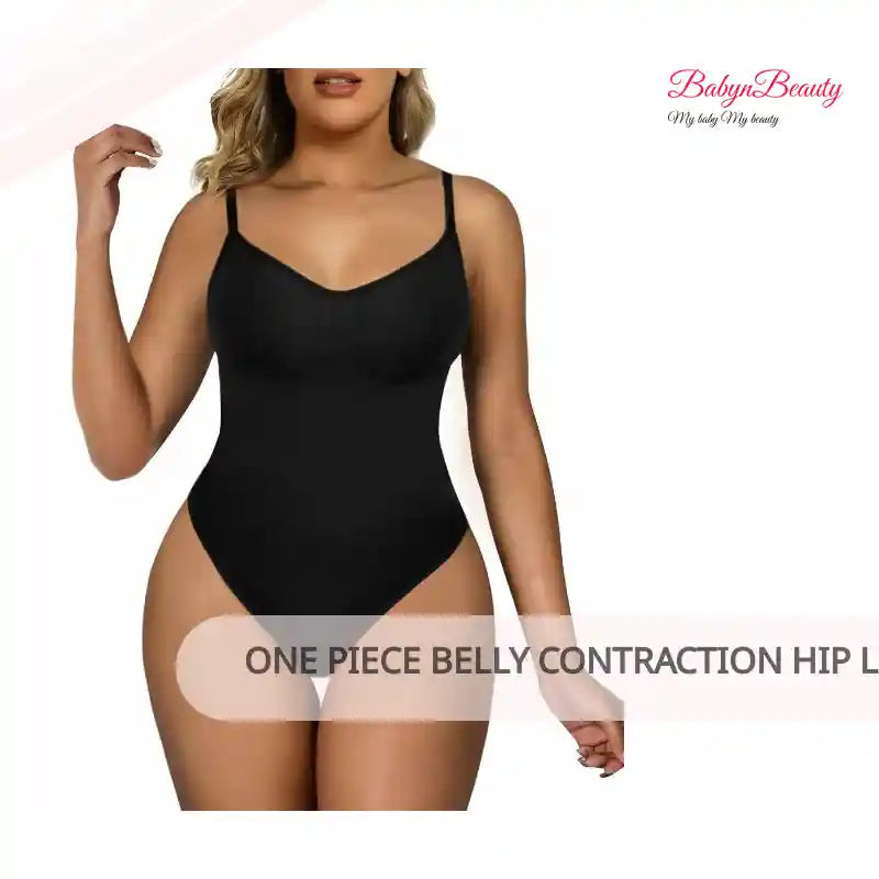 One Piece Belly Contraction Hip Lifting Sling Shapewear by@Outfy