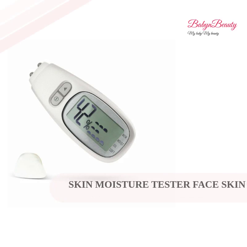Skin Moisture Tester Face Skin Analyzer by@Outfy