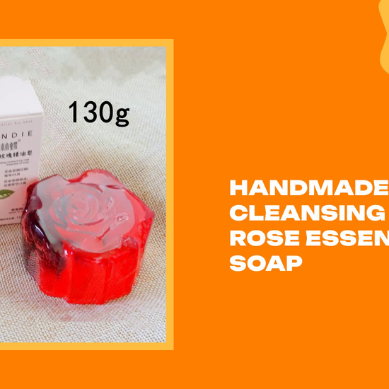 Handmade Soap Cleansing Soap Rose Essential Oil Soap by@Outfy