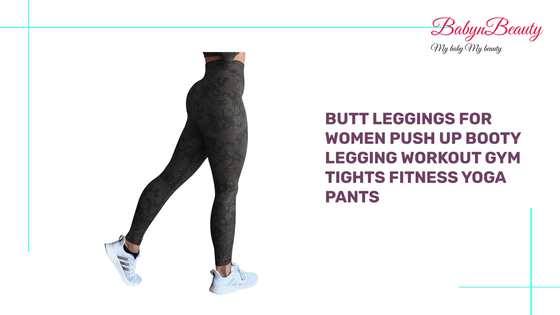 Butt Leggings For Women Push Up Booty Legging Workout Gym Tights Fitness Yoga Pants by@Outfy